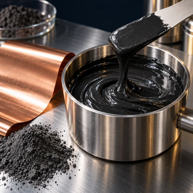 Battery & energy materials formulation materials, illustrative image