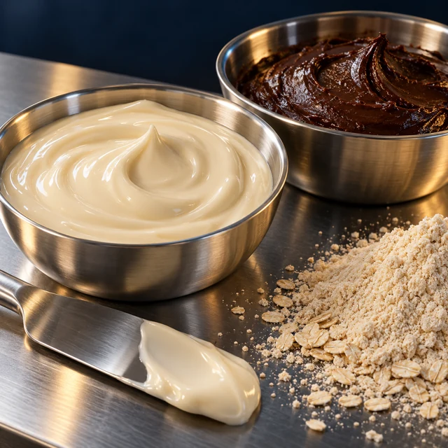Food & consumer product R&D formulation materials, illustrative image