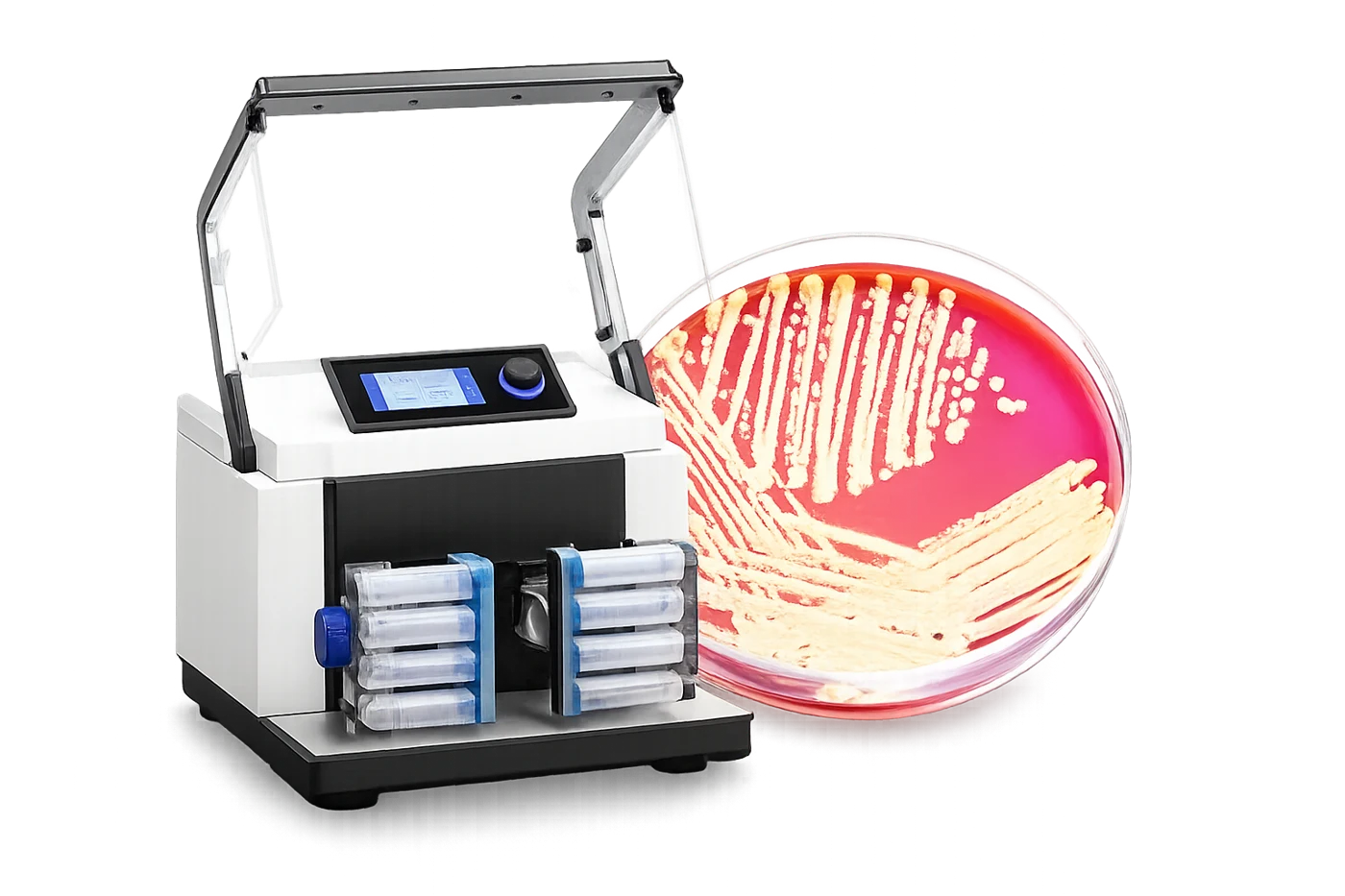 MM 400 biological sample preparation and cell disruption configuration