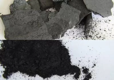 Hard, brittle magnetite