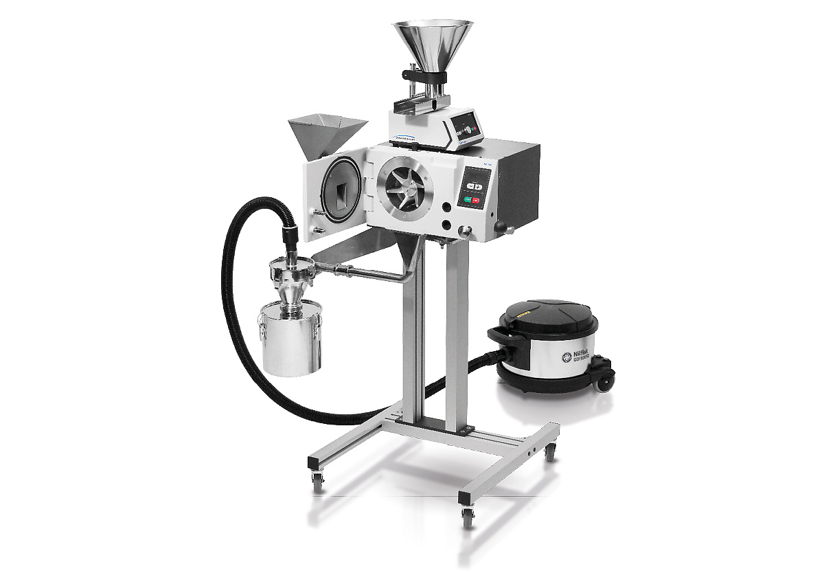 SR 300 example with feeder, cyclone and collector