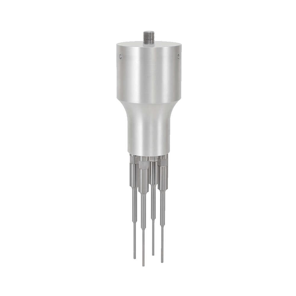 Four-tip horn