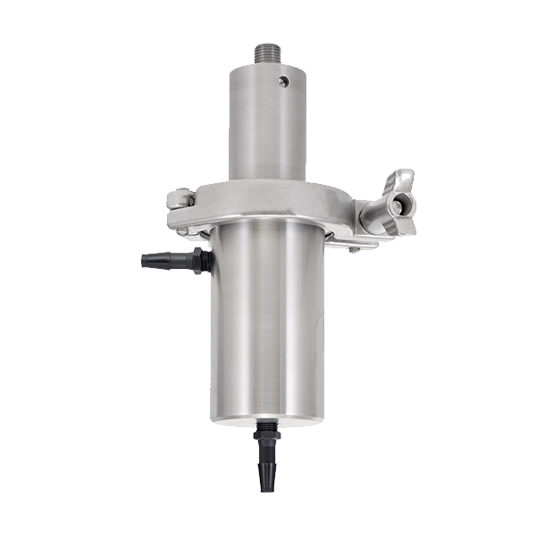 Low-volume continuous flow cell