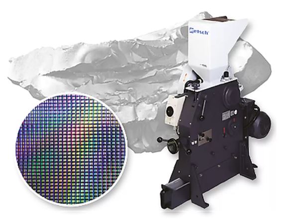 HMF BB200 Retsch BB 200 jaw crusher with heavy-metal-free grinding tools